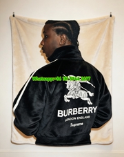 Burberry x Supreme Flannel Fleece Sofa Throw Blanket B246